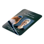 Memorial  Keepsake Bluebird Garden Bird  Magneet (Linkerzijde)