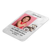 Memorial Keepsake Cute Hedgehog Children   Magneet (Linkerzijde)