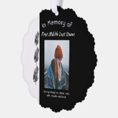  Memorial Keepsake Feather Tribal Boho  Ornament Kaart (Links)