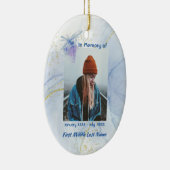 Memorial Keepsake Memorial Dragonfly Keramisch Ornament (Rechts)