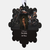 Memorial Keepsake Motorcycle Biker Ornament Kaart (Links)