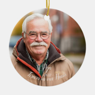Memorial Keepsaké Ornement de Noël personnalisé