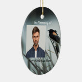  Memorial Keepsake  Red-wing Blackbird Keramisch Ornament (Rechts)