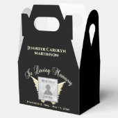 Memorial Keepsakes en Gifts Favor Box Bedankdoosjes (Geopend)