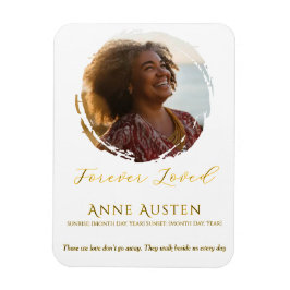 Memorial Magnet – Personalized Tribute Keepsake Magneet