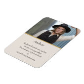 Memorial Magnet voor een plotselinge dood Magneet (Linkerzijde)