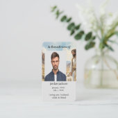 Memorial Memory Pocket Kaart Lord Shepherd Visitekaartje (Staand voorkant)
