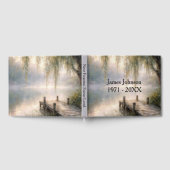 Memorial Misty Lake Dock with Willow Tree Gastenboek (Volledig)
