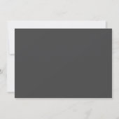 Memorial Modern Elegant Custom Photo and Message (Achterkant)