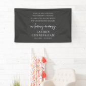 Memorial Modern Elegant Simple Chic Spandoek (Insitu)