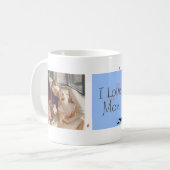 Mémorial moderne Photo Fête des Mères Café Mug (Devant gauche)