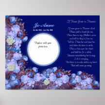 Memorial - Moeder - ALS Rozen in de hemel groeien