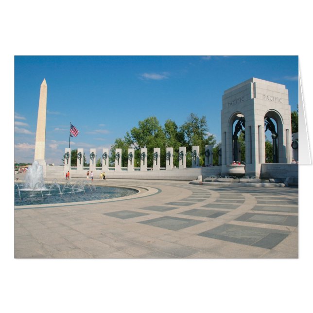 Mémorial national de la Seconde Guerre mondiale, W (Devant horizontal)