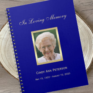 Memorial of Funeral Book Notitieboek