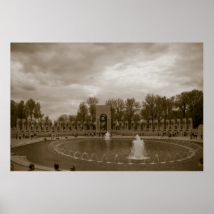 Memorial Old Time Print uit de Tweede Wereldoorlog