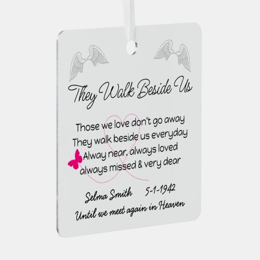 Memorial Ornament (Voorkant Rechts)