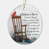 Memorial Ornament Heaven is een prachtig Rood (Links)