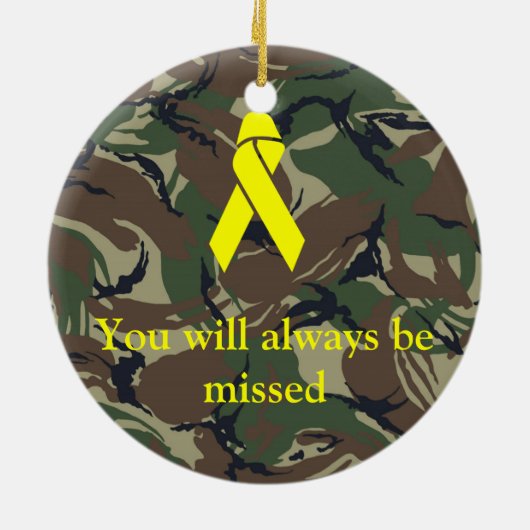 mémorial Ornements de Noël (Dos)