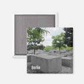 Memorial over de holocaust in Berlijn Magneet (Voorkant / Achterkant)