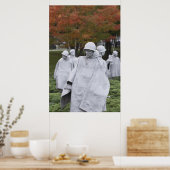 Memorial over de Koreaanse oorlogsveteranen Poster (Keuken)