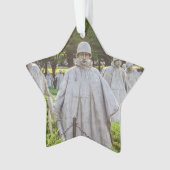 Memorial over oorlogsveteranen ornament (voorkant)