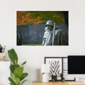 Memorial over oorlogsveteranen poster (Thuiskantoor)