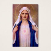 Mémorial Perte Mère Marie Prière Sympathie Cartes (Devant)