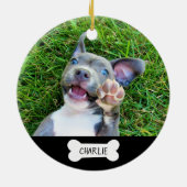 Memorial Pet Dog of Cat Keramisch Ornament (Achterkant)