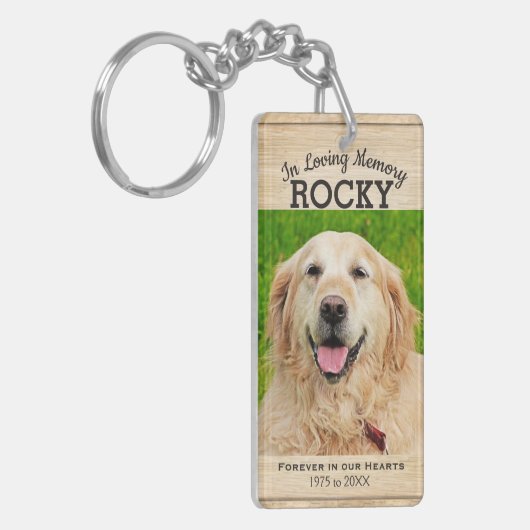 Memorial | Pet Sleutelhanger Keepomwille (Voorkant Links)