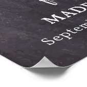 Memorial Photo Collage in Loving Memory Funeral Poster (Hoek)