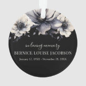 Mémorial photo en mémoire d'amour (dos)