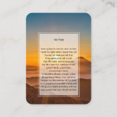 Mémorial photo Je suis Carte de prière gratuite (Dos)