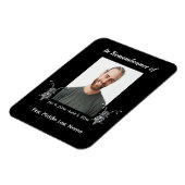 Memorial Photo Motorfiets Biker Magneet (Linkerzijde)