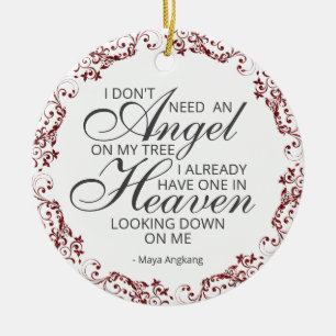 Memorial Photo Ornament