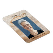 Memorial Photo Prayer Sandy Beach Zee Turtle Magneet (Rechterzijde)