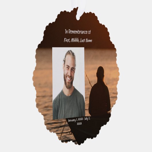 Memorial Pocket Kaart Gevist visser (Rechts)