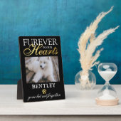 Mémorial pour animaux | Furever dans notre Plaque  (Côté)