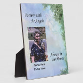 Mémorial pour toujours avec la Plaque des Anges -  (Côté)