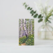 Memorial Prayer Blessenkaart Visitekaartje (Staand voorkant)