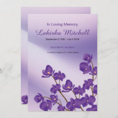 Memorial Prayer Kaart (Voorkant / Achterkant)