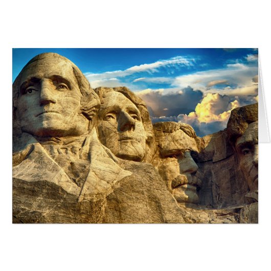 Mémorial présidentiel du Mont Rushmore (Devant horizontal)