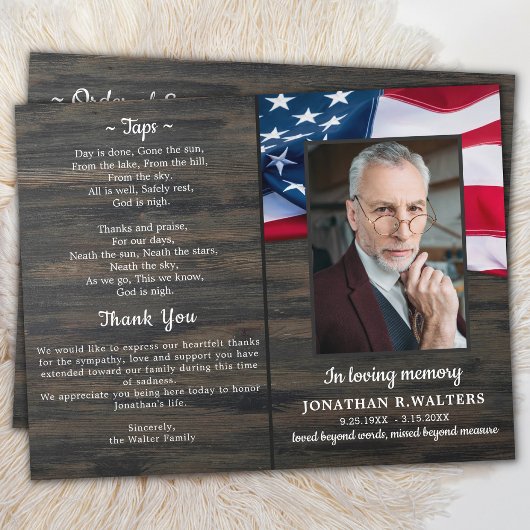 Memorial Programme budgettaire patriottische orde