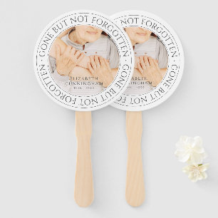 Memorial Quote Classic Elegant Chic Photo Keepomwi Handwaaier