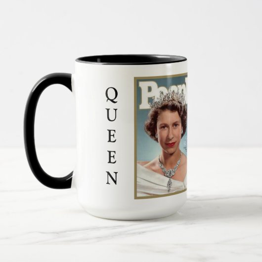 MEMORIAL REINE ELIZABETH II MUG (Gauche)
