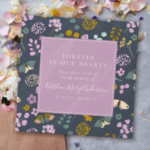 Memorial Seed Packet Wildflower Vlinders