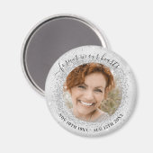 Memorial Silsparkles foto altijd Magneet (Voorkant / Achterkant)