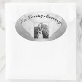 Memorial Sticker - Foto toevoegen (Tas)