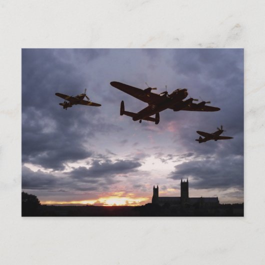 Memorial Sunset Briefkaart (Voorkant)