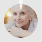 Memorial Sympathy Gezegde Ornament (achterkant)