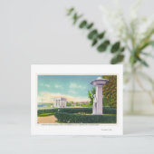 Memorial the Mayflower Women, Portico Uitzicht Briefkaart (Staand voorkant)